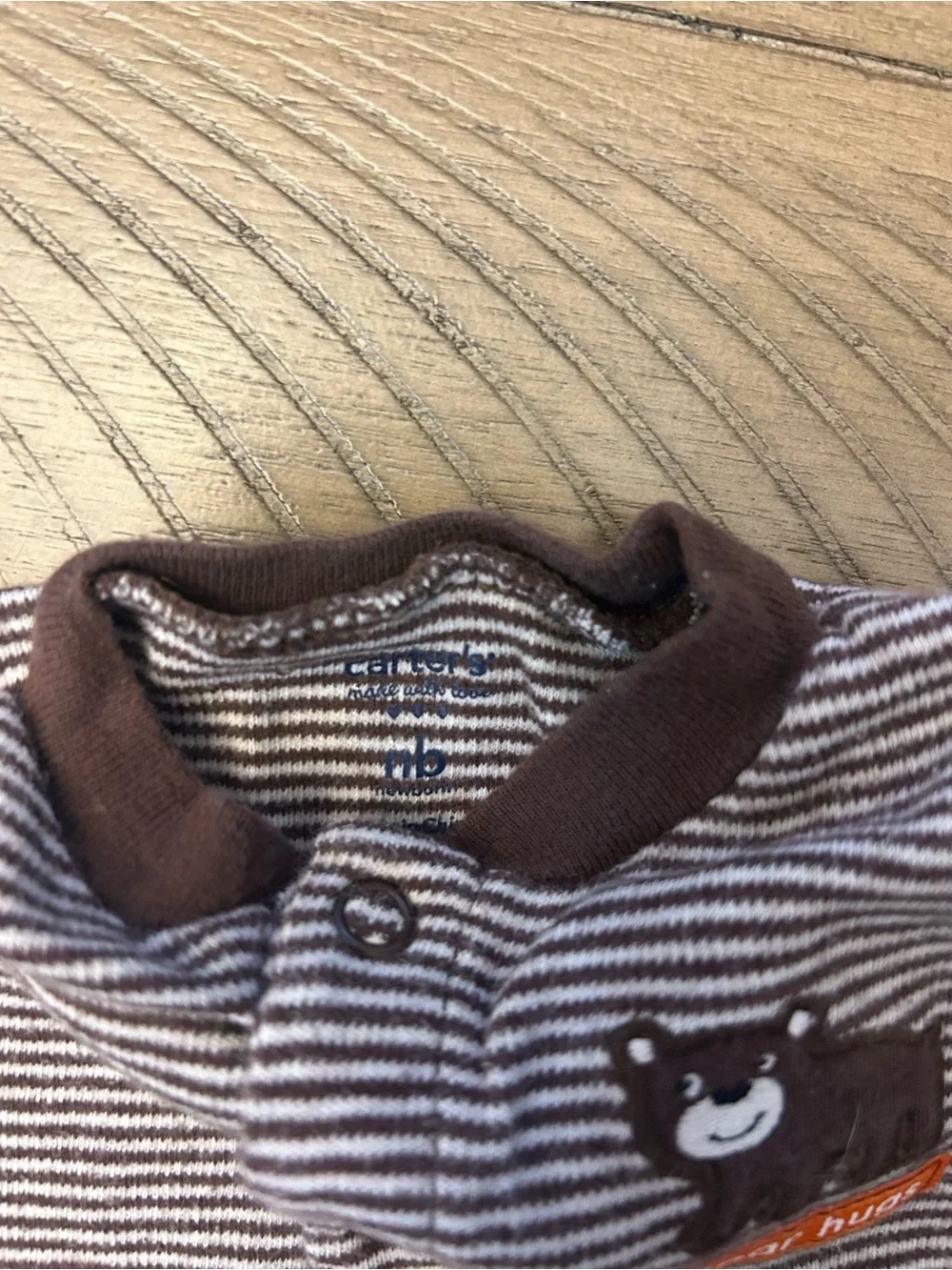 Newborn Baby Boy footie pajamas